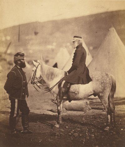 Generalløjtnant Sir J.Y. Scarlett, K.C.B. af Roger Fenton