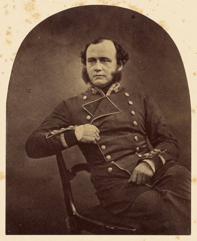 Generalmajor Charles Ashe Windham af Roger Fenton