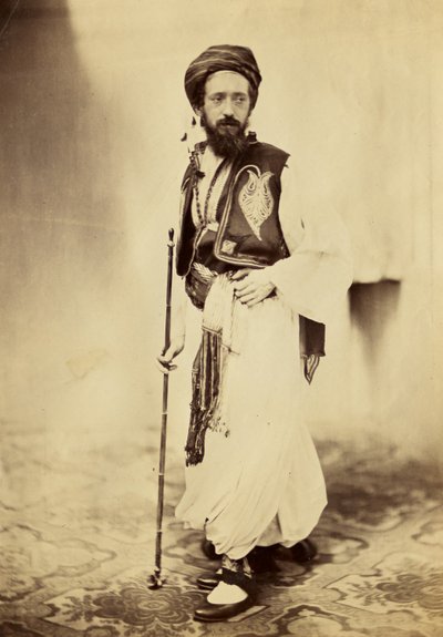 [Studie af mandedragt] af Roger Fenton