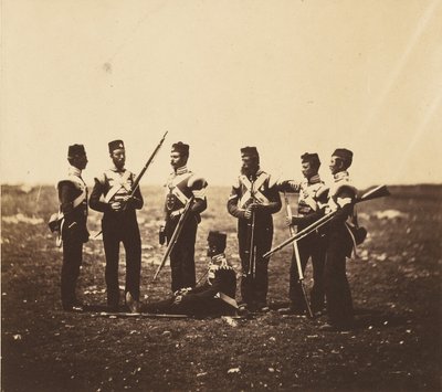 Mænd fra det 68. regiment af Roger Fenton