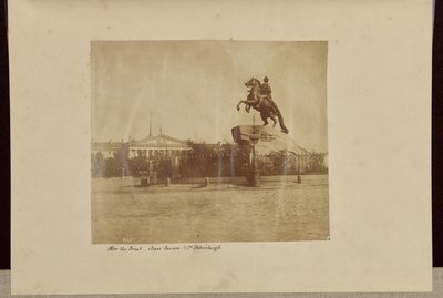 Peter den Store, Isaac Square, St. Petersburgh [sic] af Roger Fenton