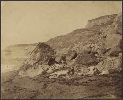 Rocken End (kigger mod vest), Isle of Wight af Roger Fenton