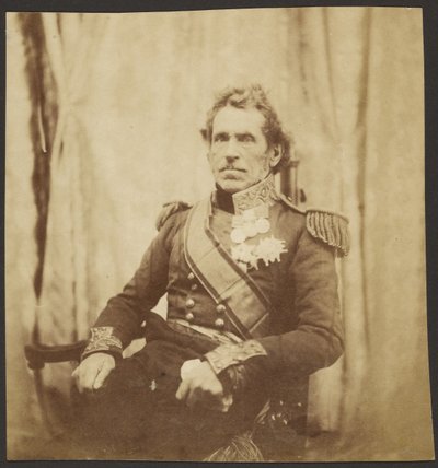 Sir De Lacy Evans af Roger Fenton