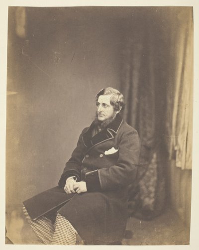 Sir J. Montagu Steele (1820-1890), militærsekretær, Krim af Roger Fenton