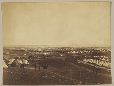 Den allierede lejr før Sebastopol af Roger Fenton