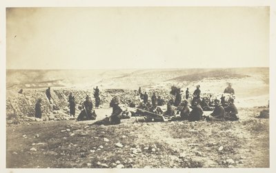 Den franske skanse ved Inkermann af Roger Fenton