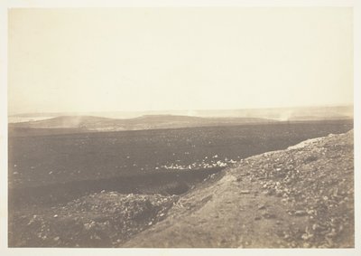 Mamelon og Malakoff, fra mørtelbatteriet af Roger Fenton