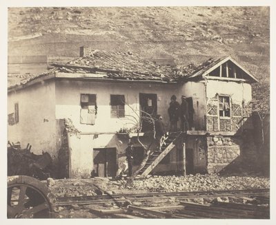 Det gamle posthus, Balaklava af Roger Fenton