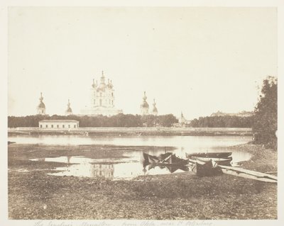Smolnoi-klosteret af Roger Fenton
