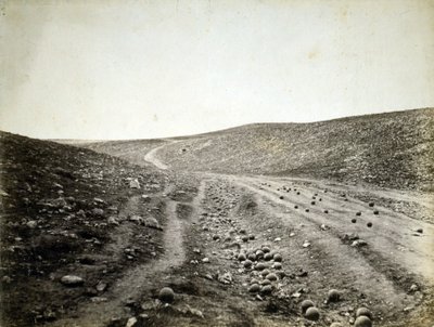 Dødsskyggens dal, Krim af Roger Fenton