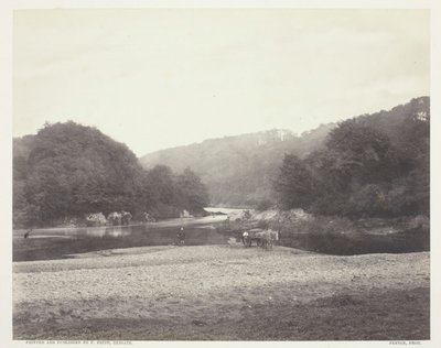 Udsigt over Ribble, Yorkshire af Roger Fenton