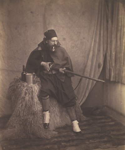 Zouave, 2. division, 1855. af Roger Fenton