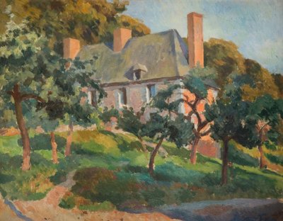 A Surrey House, 1927-28. af Roger Fry