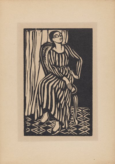 Den stribede kjole af Roger Fry