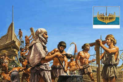 Den athenske flåde af Roger Payne