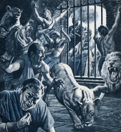 Caligula (litografi) af Roger Payne