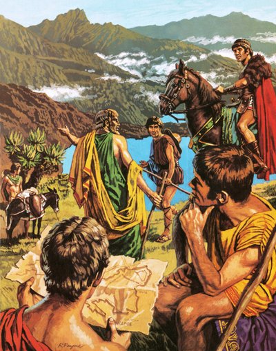 Diogenes, den græske opdagelsesrejsende, på rejse i Afrika af Roger Payne