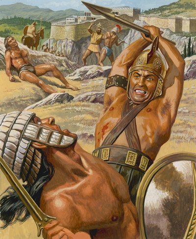 The Dorians (gouache på papir) af Roger Payne