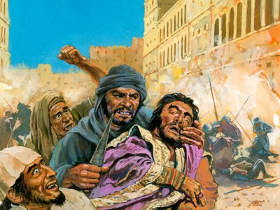 Da Bomilcar forsøgte at overtage kongemagten, rejste folket sig mod ham af Roger Payne