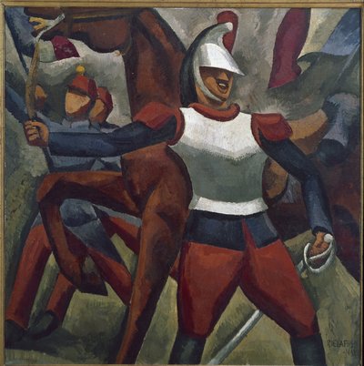 Cuirassier (olie på lærred af Roger de La Fresnaye