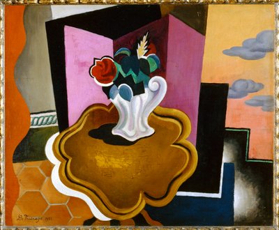 Philippe table (maleri på lærred) af Roger de La Fresnaye