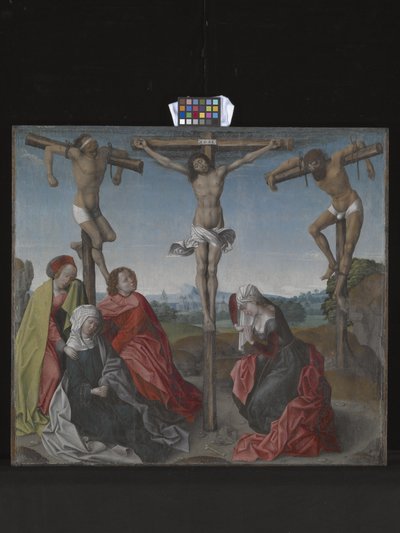 Korsfæstelse (olie på træ) af Rogier van der Weyden