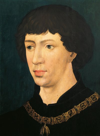 Portræt af Karl den Dristige, hertug af Burgund af Rogier van der Weyden