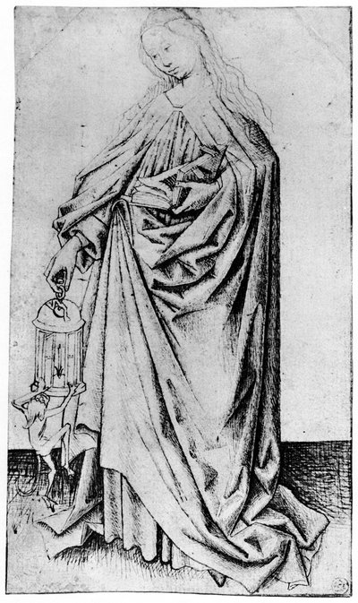 Skitse af en helgen, 1913. af Rogier van der Weyden