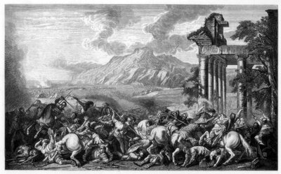 Heroisk kamp, 1652-1664 1870 af Roland Brunier