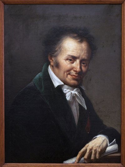Portræt af Dominique Vivant Denon (1747-1825). Maleri af Roland Lefevre (1755-1830), Olie på lærred af Roland Lefevre