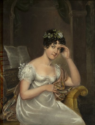 Selvportræt, ca. 1814 (olie på lærred) af Rolinda Sharples