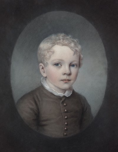 Edgeworth King i brunt jakkesæt af Rolinda Sharples or Ellen Sharples