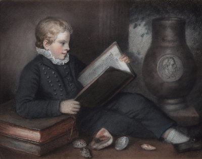 Edgeworth King med bøger af Rolinda Sharples or Sharples James Junior