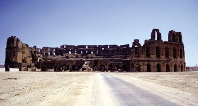 Amfiteateret i El-Djem (Tunesien). af Roman