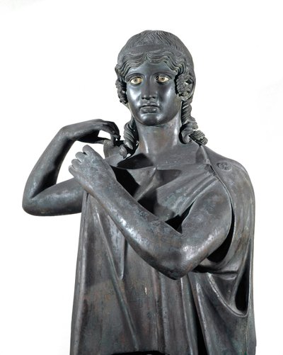 Bronzestatue af en danser af Roman