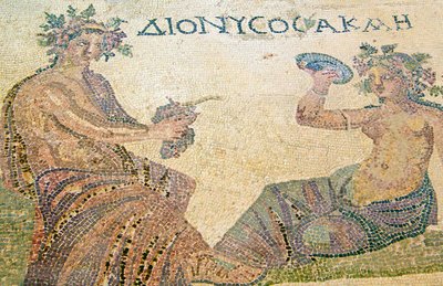 Dionysos rådgiver nymfen Akme, Dionysos