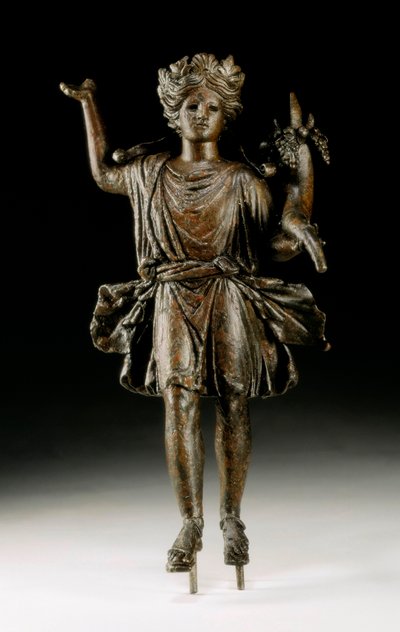 Figur med Cornucopia af Roman