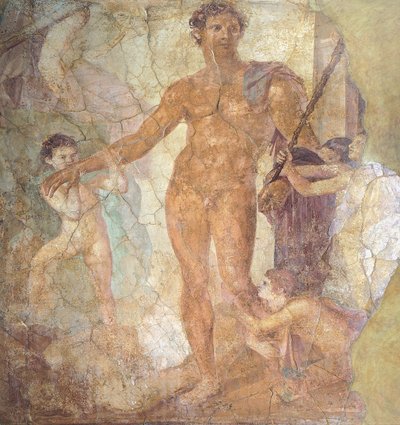 Fresko af Theseus Liberator (fresko) af Roman