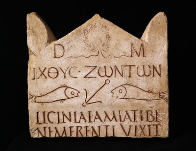 Licinia Amias begravelsesstele (marmor) af Roman