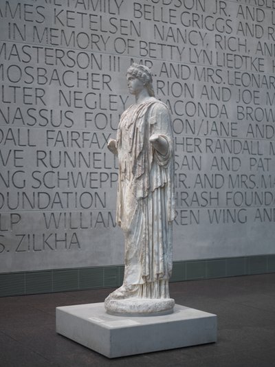 Goddess, AD 1-100 (marmor) af Roman