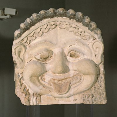 Gorgon Head (gips) af Roman