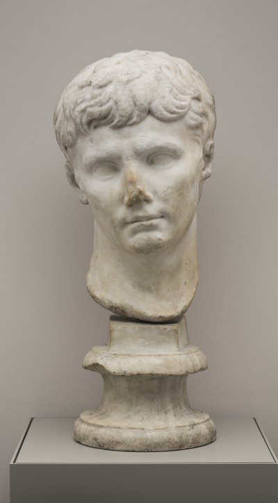 Chef for kejser Augustus (marmor) af Roman