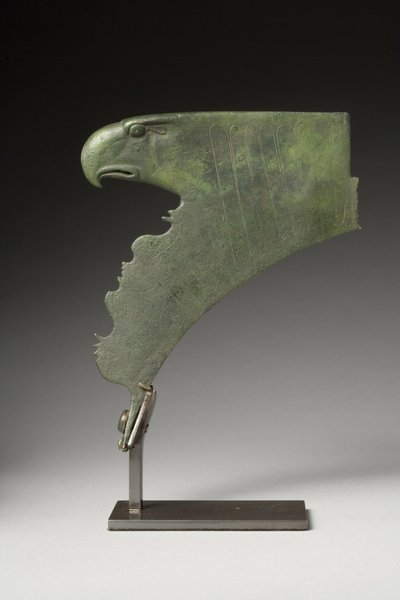 Hjelmbeslag, slutningen af 2.-begyndelsen af 3. århundrede e.Kr. (bronze) af Roman