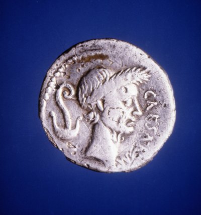 Julius Cæsar - romersk mønt af Roman