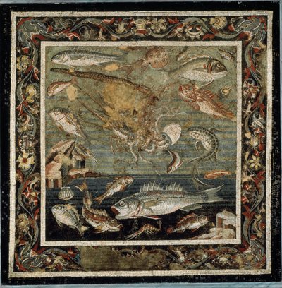 Marine liv (mosaik af Roman