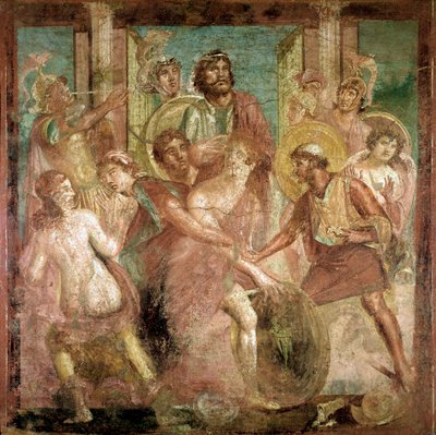 Odysseus finder Achilleus blandt Lycomedes