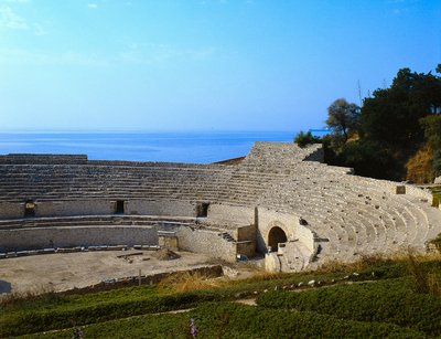 Det romerske amfiteater i Tarragona af Roman