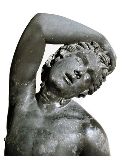 Satyr, bronzestatue af Roman