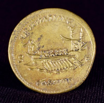 Sestertius af kejser Hadrian (76-138) fra Newcastle-Upon-Tyne, 132 e.Kr. af Roman