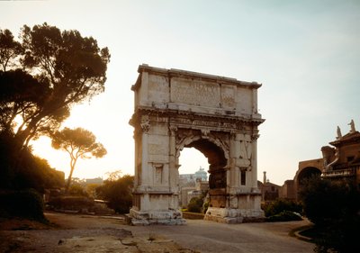 Titusbuen, bygget i 81 (fotografi) af Roman